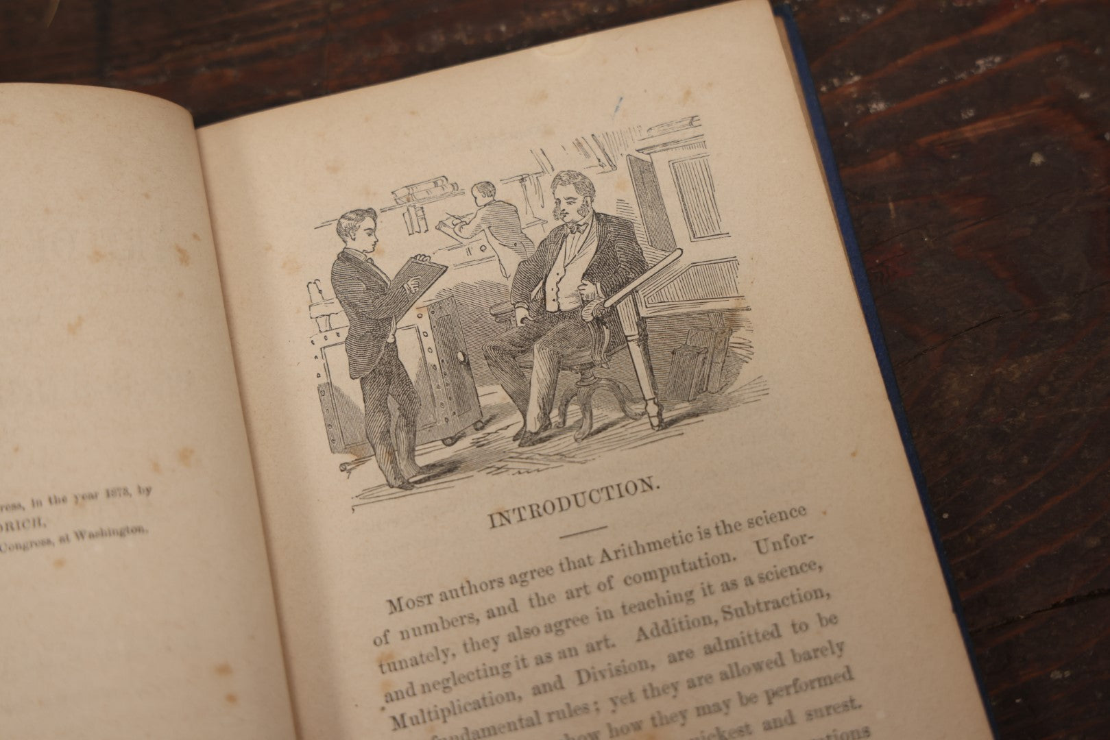 Lot 087 - "Goodrich'S Lightening Calculator:The Art Of Computation" Early Math Book With Perpetual Calendar, Lightning Graphics, Sparsely Illustrated, 1873