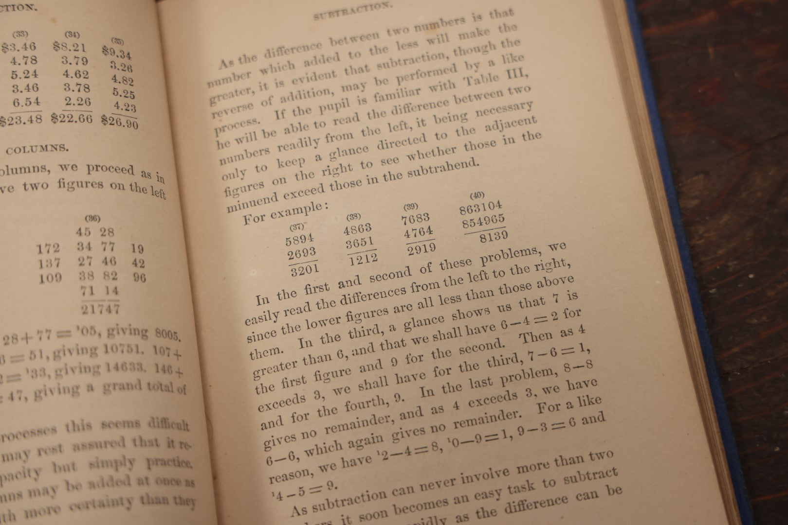 Lot 087 - "Goodrich'S Lightening Calculator:The Art Of Computation" Early Math Book With Perpetual Calendar, Lightning Graphics, Sparsely Illustrated, 1873