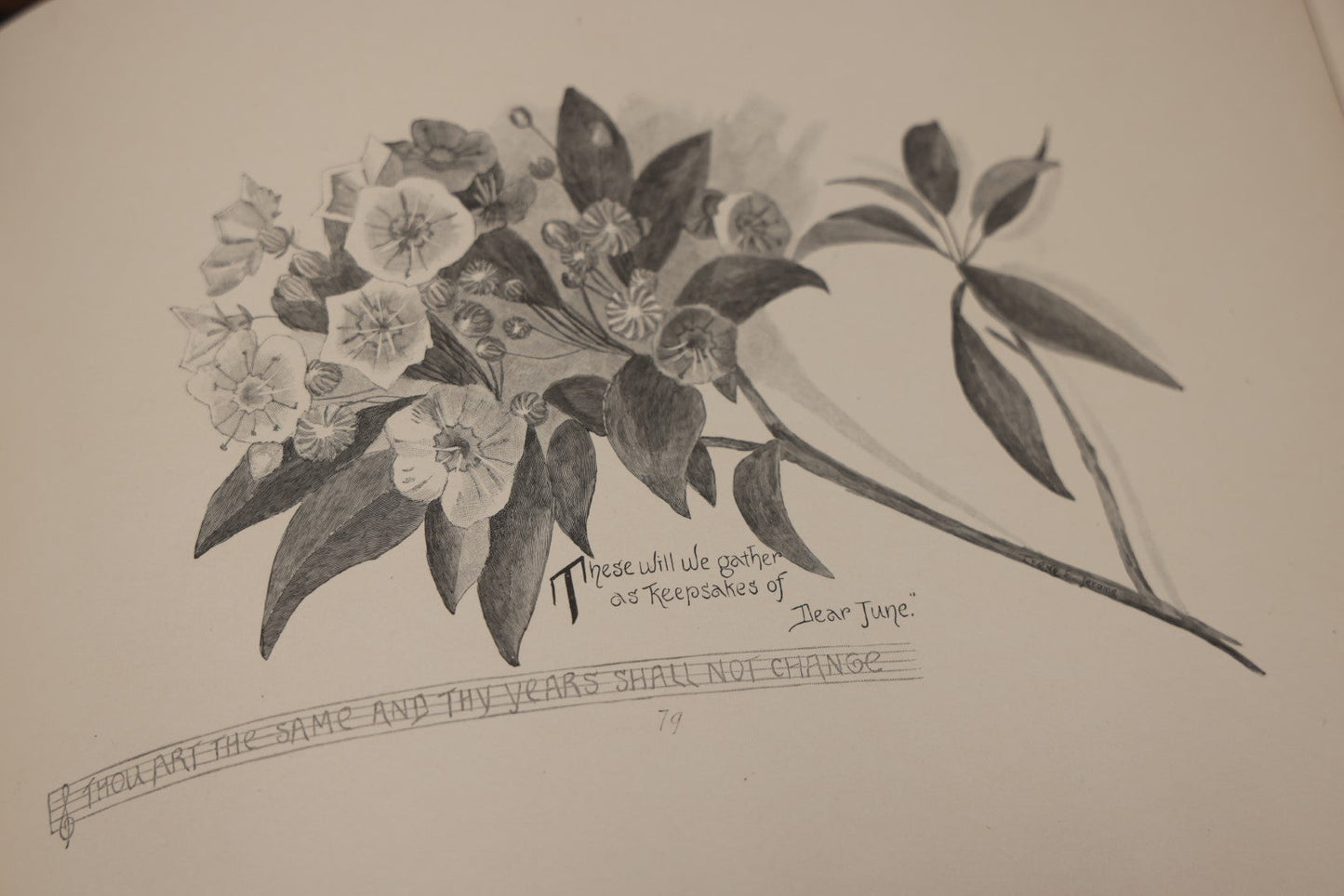 Lot 088 - "Nature'S Hallelujah" Antique Book Illustrated And Arranged By Irene E. Jerome, Profusely Illustrated With Engravings, Lee And Shepard Publishers, Boston, 1887
