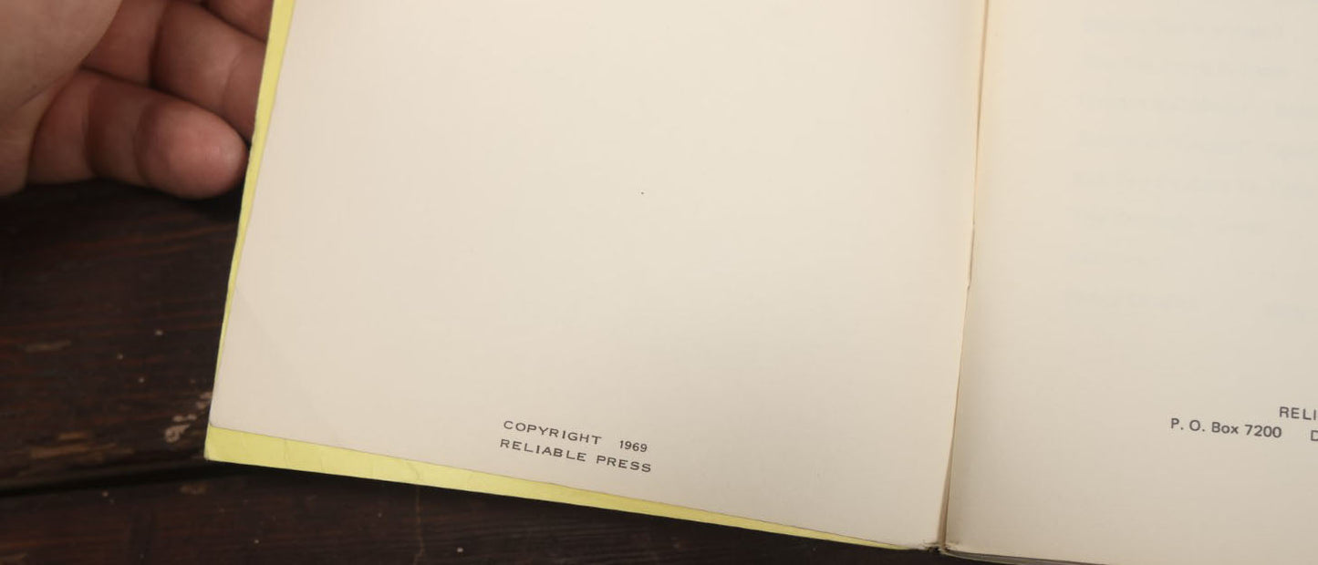 Lot 093 - "The Ted Kennedy Episode" Vintage Booklet Zine By H. Don Hastings On The Chappaquiddick Incident, Death Of Mary Jo Kopechne, Copyright 1969, Reliable Press