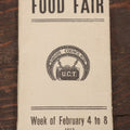 Lot 104 - Antique Program For The Bangor, Maine Food Fair, February 4 To 8, 1913, With Many Advertisements