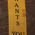 Lot 105 - "Miami Wants You" Vintage 1927 Yellow Ribbon