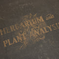 Lot 012 - Antique Herbarium And Plant Analysis Handwritten Book With Real Botanical Samples, Prepared By Ivanhoe McCollum, Alderson Broaddus University, Philippi, West Virginia, 1916, Almost Completely Full