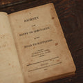 Lot 020 - "A Journey From Egypt To Jerusalem; Or The Road To Happiness" Antique Book On The Middle East, By Elijah R. Sabin, Minister, Published By Edward Oliver, Boston, 1811