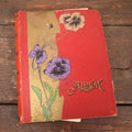 Lot 044 - Antique Scrapbook With Many Hand Drawn Illustrations, Cards, Watercolors, Belonged To The Brockunier Family, January 1St, 1912