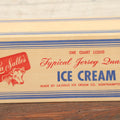 Lot 088 - Vintage One Quart Ice Cream Box, Typical Jersey Quality Ice Cream Made By La Salle Ice Cream Co., Northampton, Massachusetts