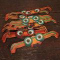 Lot 101 - Grouping Of 50+ Vintage Paper Cardboard Novelty Eyeglass Disguise Masks, Various Colors, With Mustache And Wide Eyes, Made In U.S.A.