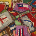 Lot 108 - Grouping Of 75+ Antique And Vintage Tobacco Felts, Country Flags And More, Including Mostly European Countries, Two Very Large, Most Medium Sized, Sold As One Lot