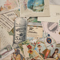 Lot 060 - Grouping Of 40+ Antique Trade Card Advertisements Including Worcester Saly, Teco Pancake Flower, Boraxine, And More