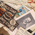 Lot 088 - Grouping Of 25+ Pieces Of Miscellaneous Antique And Vintage Advertising Including World's Soap, Socony Road Map, Boss Powder, National Despatch Freight Line, And More