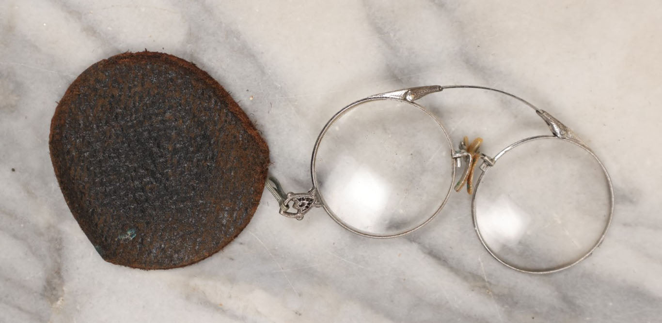 Lot 148 - Single Junk Drawer Finding, Spring Loaded Fold Up Eye Glasse ...