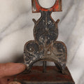 Lot 150 - Single Junk Drawer Finding, Tin Metal Magic Lantern Slide Viewer, Candle Viewer, No Lens, Untested, Decor Item