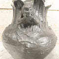 Lot 001 - Antique German Pewter Art Nouveau Planter With Children, By Kayserzinn, No. 4093
