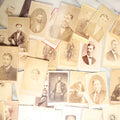 Lot 137 - Grouping Of 40+ Antique Carte De Visite C.D.V. Photographs Of Men, Including Many With Beards, Jewelry, Hats, And Others, Mostly American