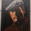 Lot 024 - Actor Patrick McGoohan As John Drake In "Secret Agent" (1964) Original Painting On Board, Artist Signed By Brian K. Hamilton, Dated 1967, 12" x 16"