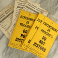 Lot 113 - Grouping Of Breweriana Ephemera From Dana Street Beverage Company, Including Experiment In Progress Tags, And Brewing Records, Circa 1960s
