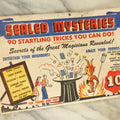 Lot 117 - Vintage Sealed Mysteries Novelty Magic Trick Mailer With Devil Graphics On Envelope, 90 Startling Tricks, Copyright 1943, Glen E. Towns, New York City