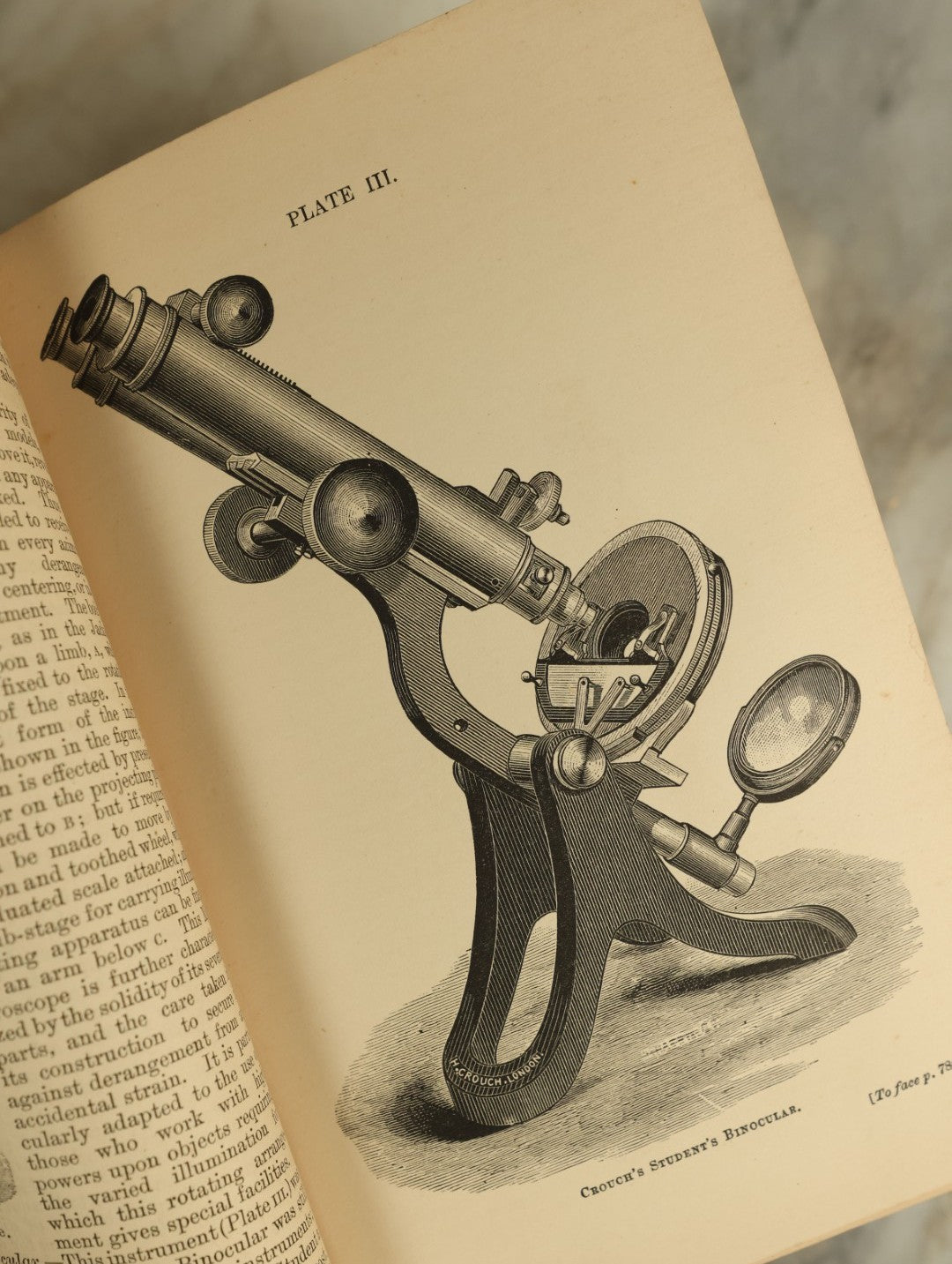 Lot 123 - "The Microscope And Its Revelations" Antique Book By William B. Carpenter, Illustrated By Twenty-Six Plates And Five Hundred Wood-Engravings, Published 1881