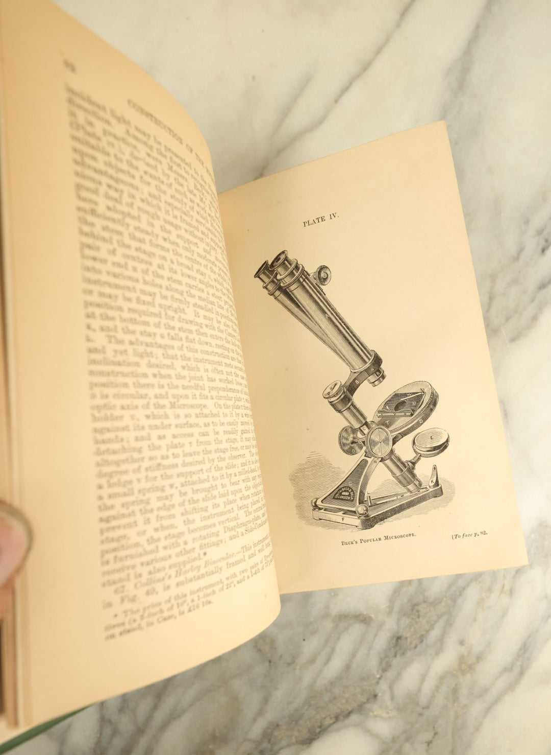 Lot 123 - "The Microscope And Its Revelations" Antique Book By William B. Carpenter, Illustrated By Twenty-Six Plates And Five Hundred Wood-Engravings, Published 1881