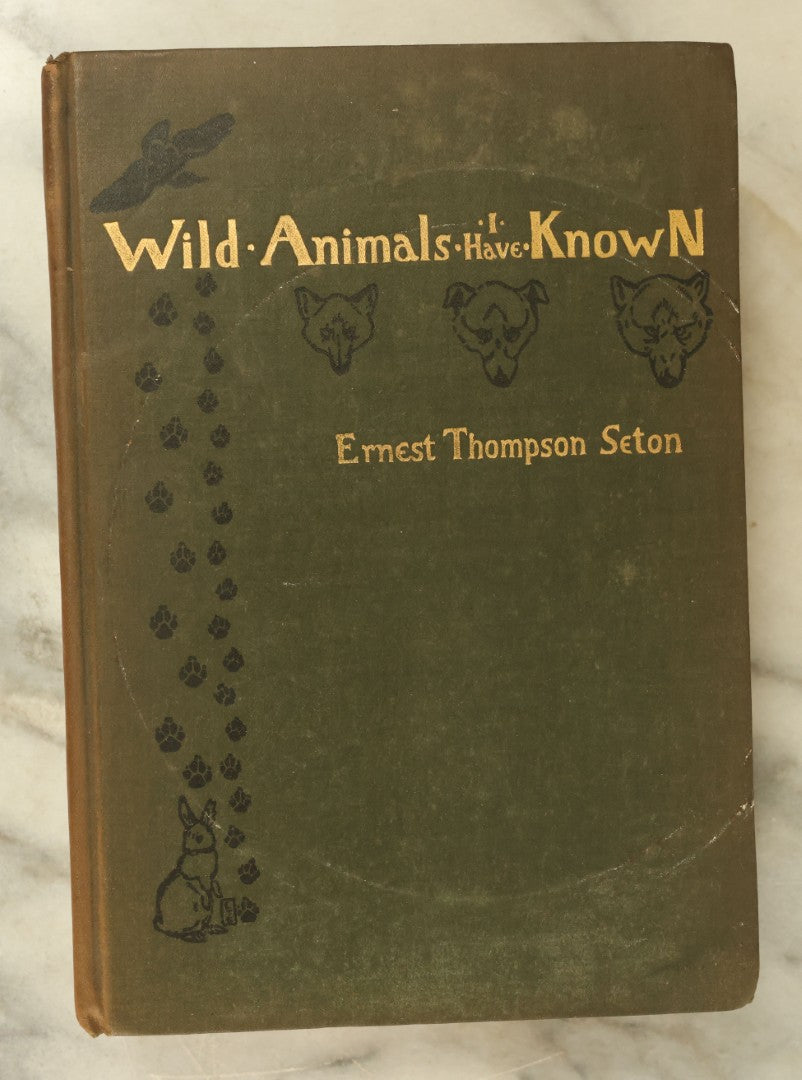 Lot 130 - Grouping Of Three Antique Books, Including "Wild Animals I Have Known," The Poems Of Robert Louis Stevenson, And "Modern American Poets" Circa Early 20th Century