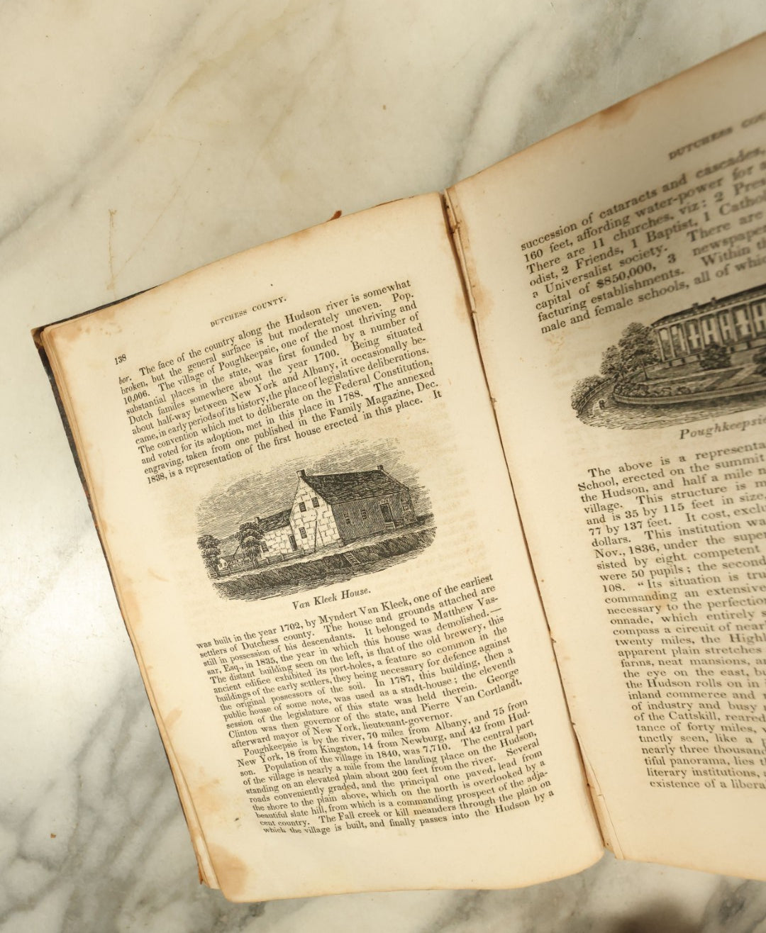 Lot 133 - "Historical Collections Of The State Of New York Containing A General Collection Of The Most Interesting Facts, Traditions" Etc., By John W. Barber And Henry Howe, Illustrated By 230 Engravings, Published 1841
