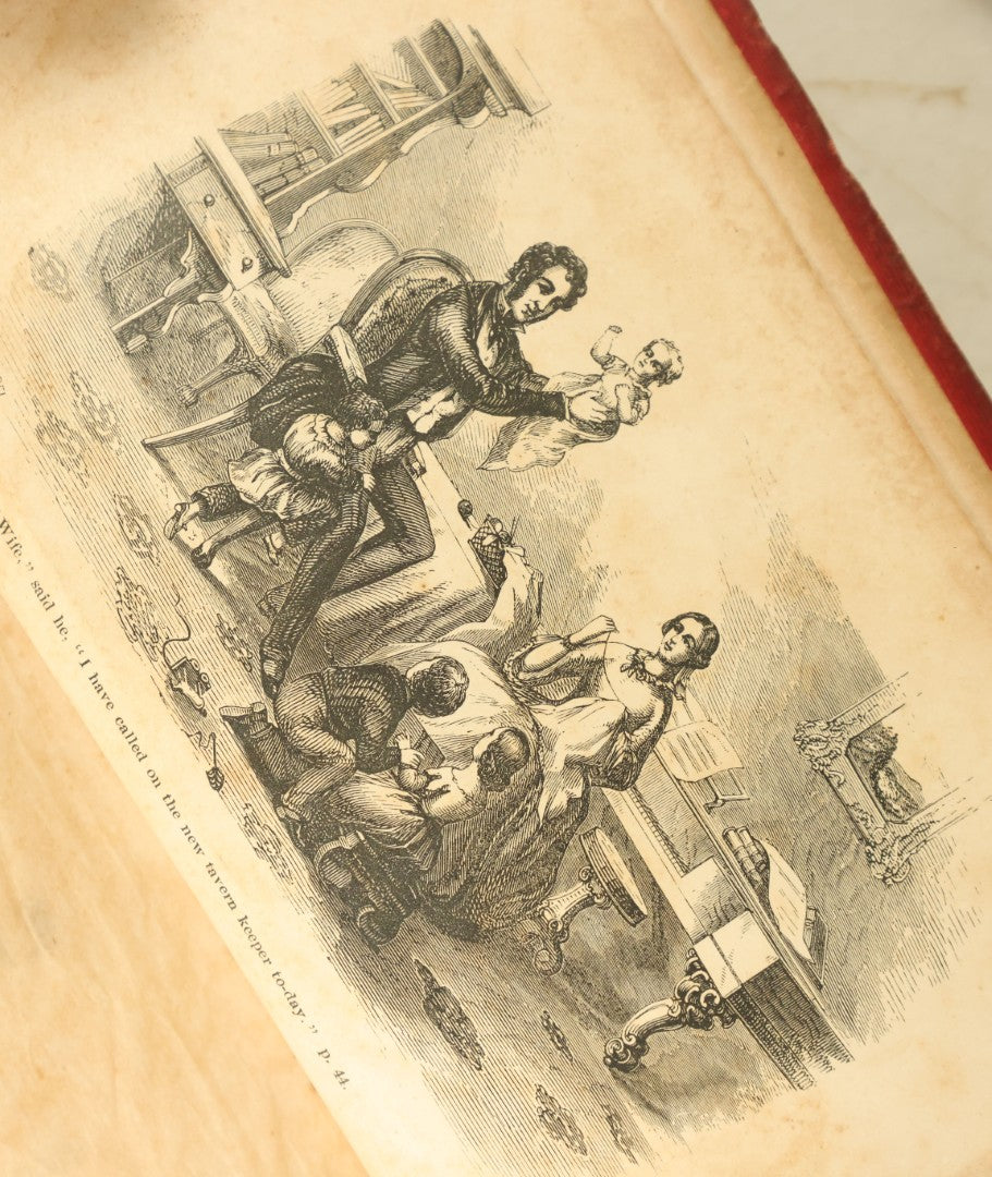 Lot 136 - "The Inebriate's Hut, Or The First Fruits Of The Maine Law" Antique Book By Mrs S.A. Southworth, Relating To The Temperance Movement, Published 1854