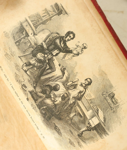 Lot 136 - "The Inebriate's Hut, Or The First Fruits Of The Maine Law" Antique Book By Mrs S.A. Southworth, Relating To The Temperance Movement, Published 1854
