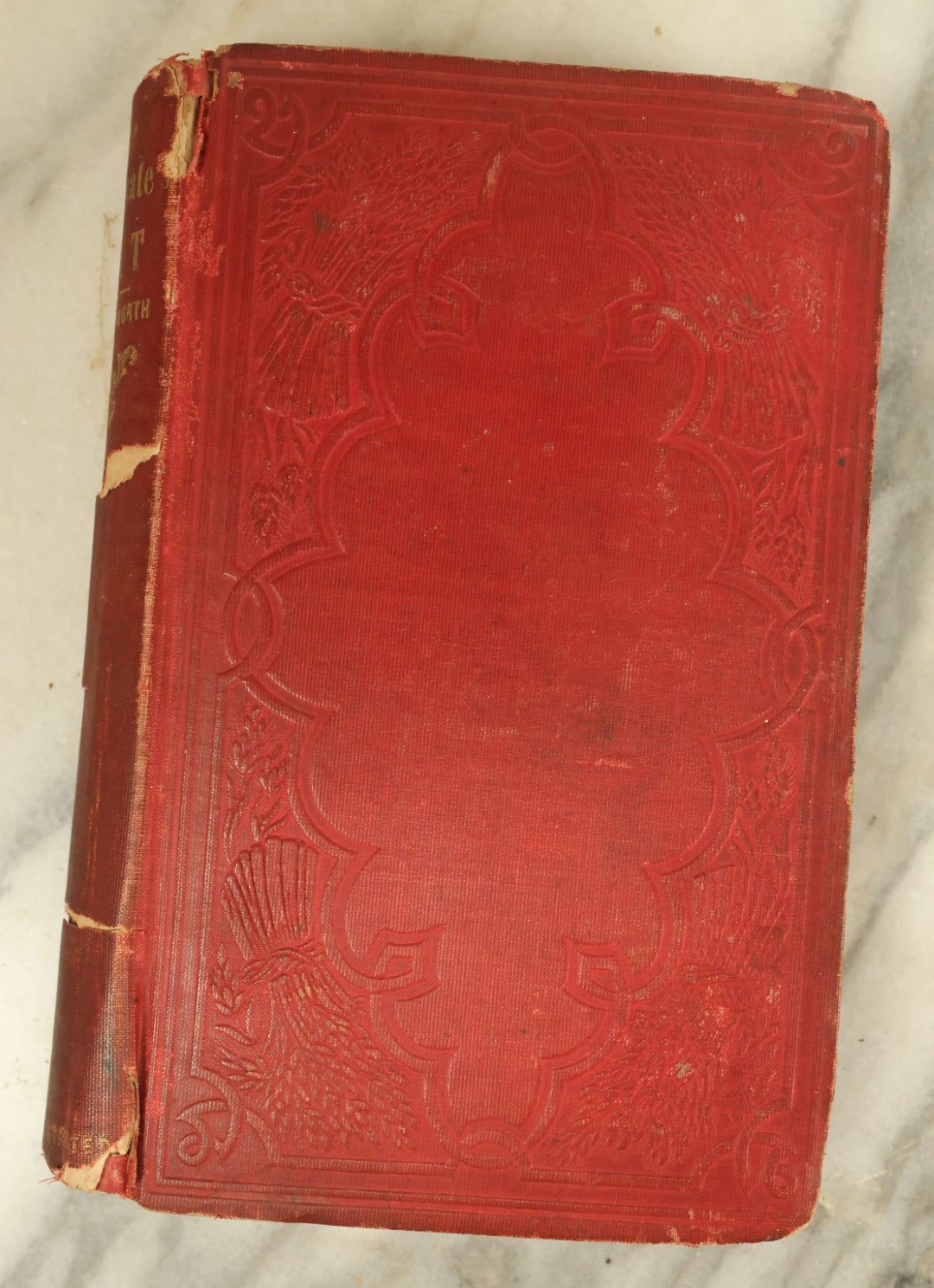 Lot 136 - "The Inebriate's Hut, Or The First Fruits Of The Maine Law" Antique Book By Mrs S.A. Southworth, Relating To The Temperance Movement, Published 1854