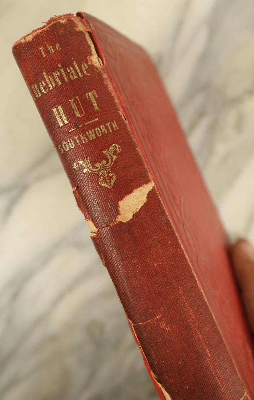 Lot 136 - "The Inebriate's Hut, Or The First Fruits Of The Maine Law" Antique Book By Mrs S.A. Southworth, Relating To The Temperance Movement, Published 1854