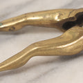 Lot 039 - Vintage Naughty Nutcracker, Brass In The Form Of A Lady's Legs, Marked C.B.S.