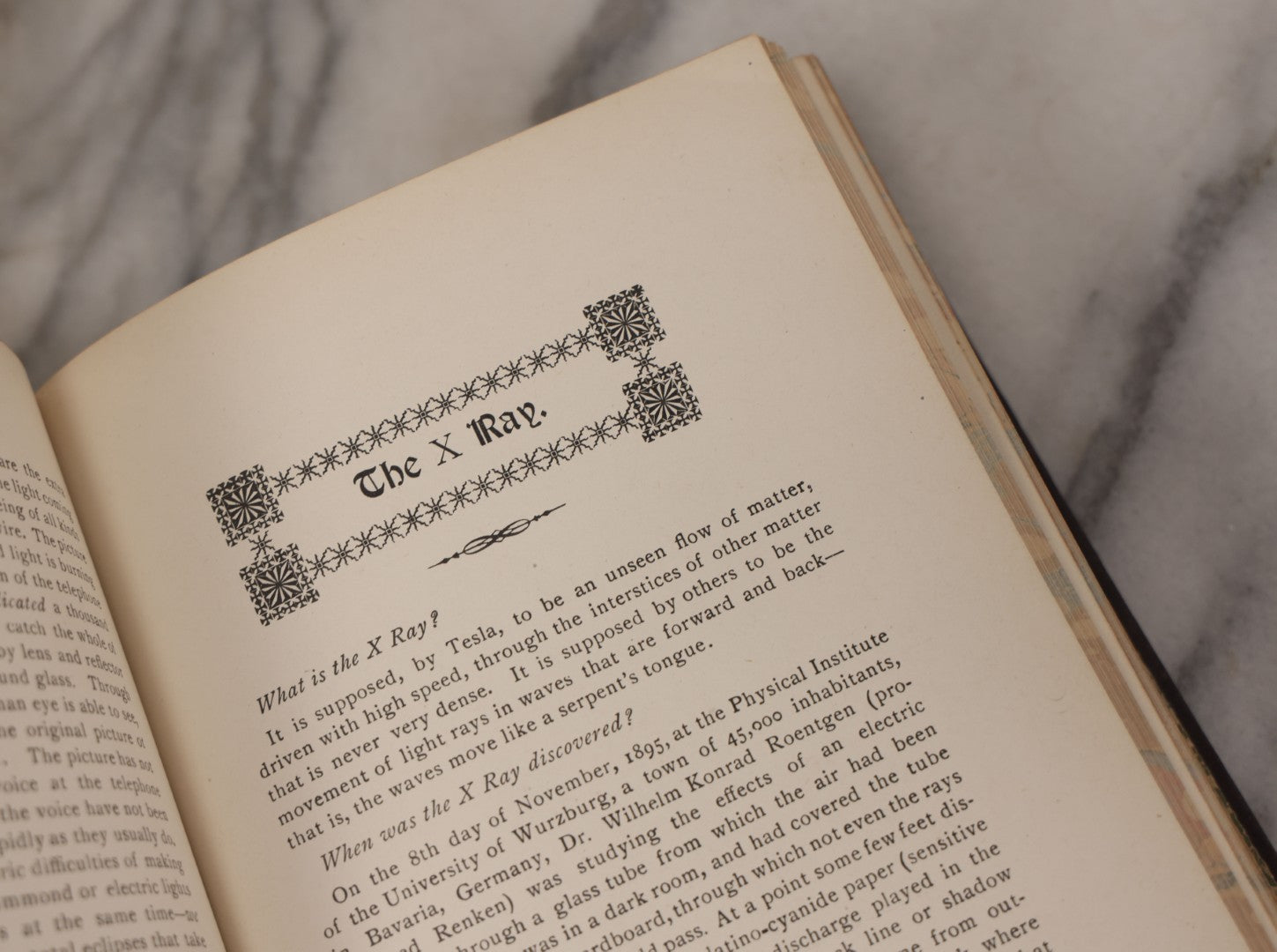 Lot 082 - "The Fireside University" Antique Book By John Mcgovern Covering Science, Photography, Electricity, And More, Profusely Illustrated, Copyright 1908 By M.B. Downer & Co., Published By The Union Publishing House, Chicago