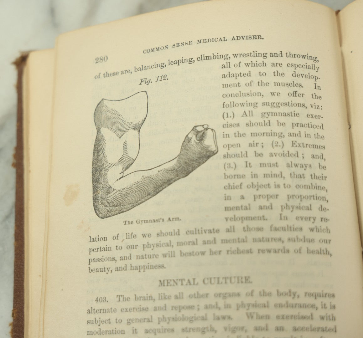 Lot 122 - "The People's Common Sense Medical Adviser In Plain English, Or, Medicine Simplified" Antique Illustrated Medical Book By R.V. Pierce, M.D., Twelfth Revised Edition, Buffalo, New York, 1883