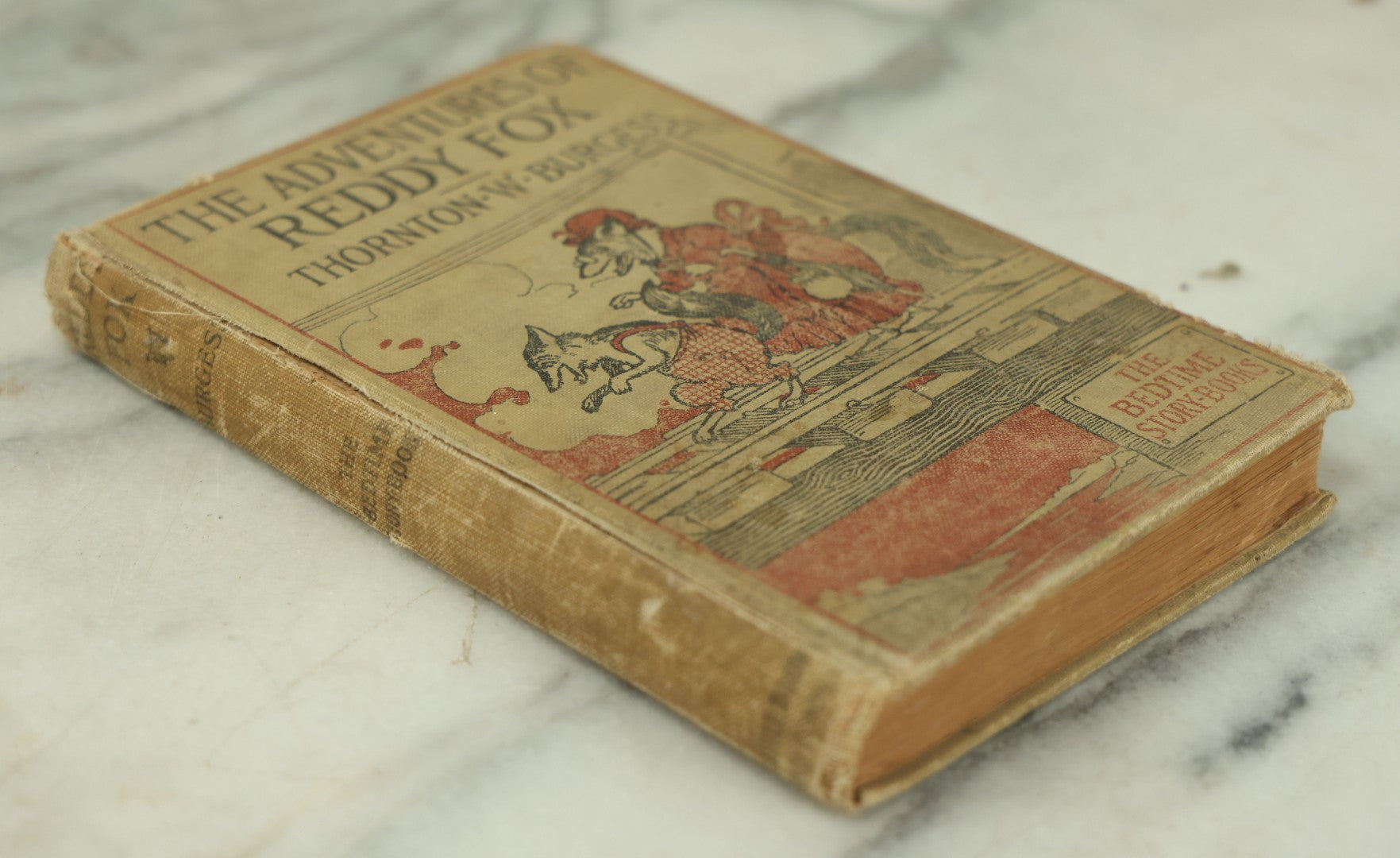 Lot 123 - "The Adventures Of Reddy Fox" Antique Children's Book By Thornton W. Burgess, With Illustrations By Harrison Cady, Little, Brown, And Company Bedtime Story-Books, Boston, 1914
