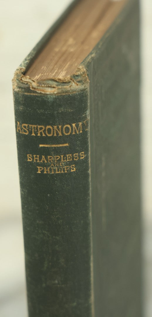 Lot 125 - "Astronomy For Schools And General Readers" Antique Book By Isaac Sharpless And George Morris Phillips, Third Edition, J.B. Lippincott Company, Publishers, Philadelphia, Copyright 1882, Illustrated