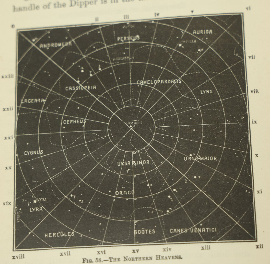 Lot 125 - "Astronomy For Schools And General Readers" Antique Book By Isaac Sharpless And George Morris Phillips, Third Edition, J.B. Lippincott Company, Publishers, Philadelphia, Copyright 1882, Illustrated