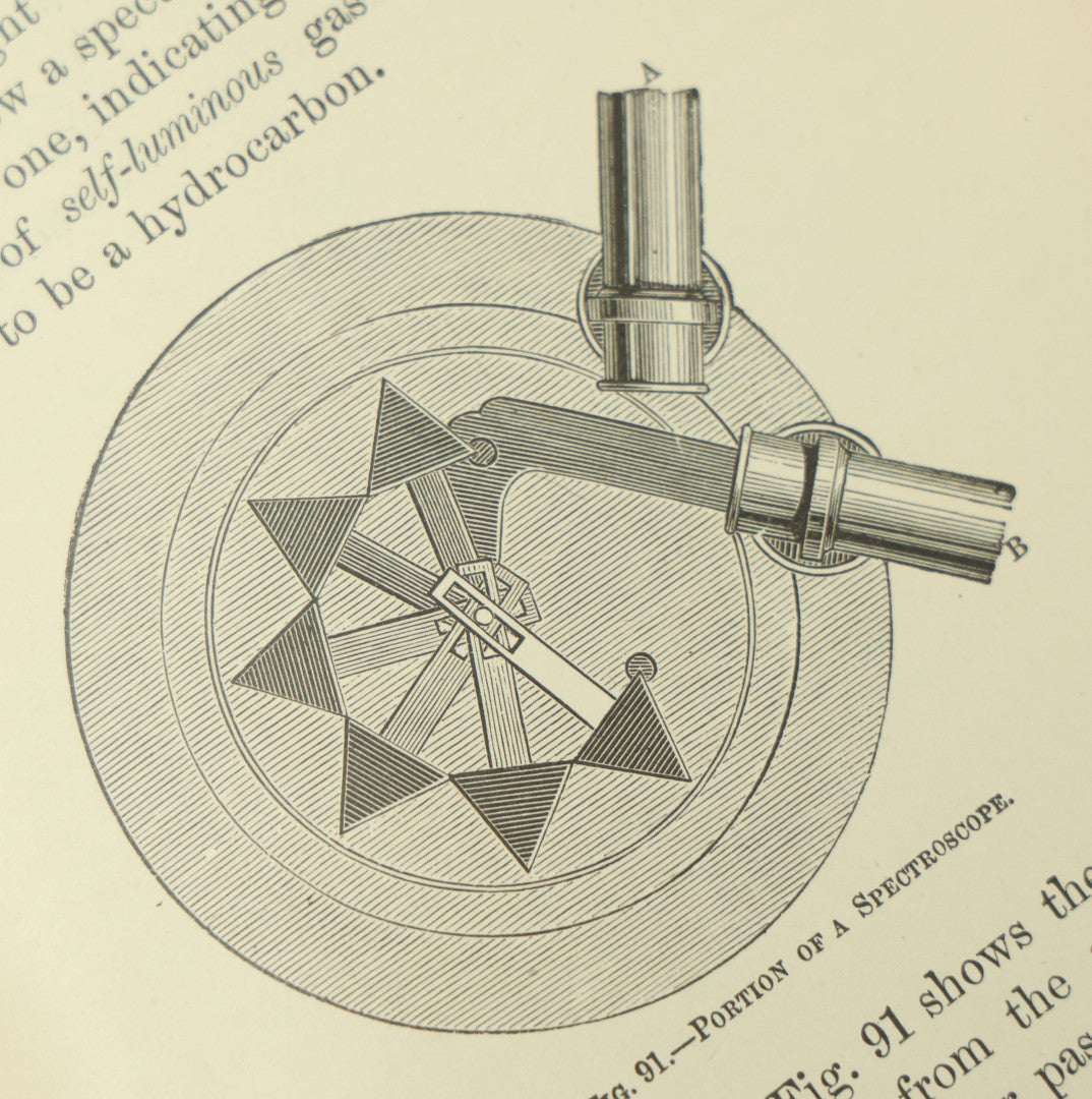 Lot 125 - "Astronomy For Schools And General Readers" Antique Book By Isaac Sharpless And George Morris Phillips, Third Edition, J.B. Lippincott Company, Publishers, Philadelphia, Copyright 1882, Illustrated