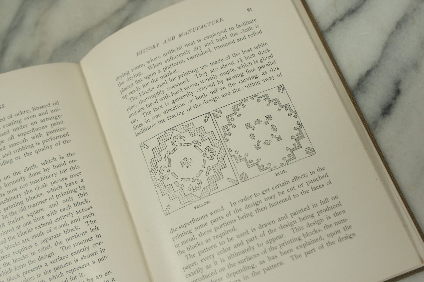 Lot 129 - "History And Manufacture Of Floor Coverings" Antique Book Copyright 1899 By Review Publishing Co., New York, Trade Book, Illustrated