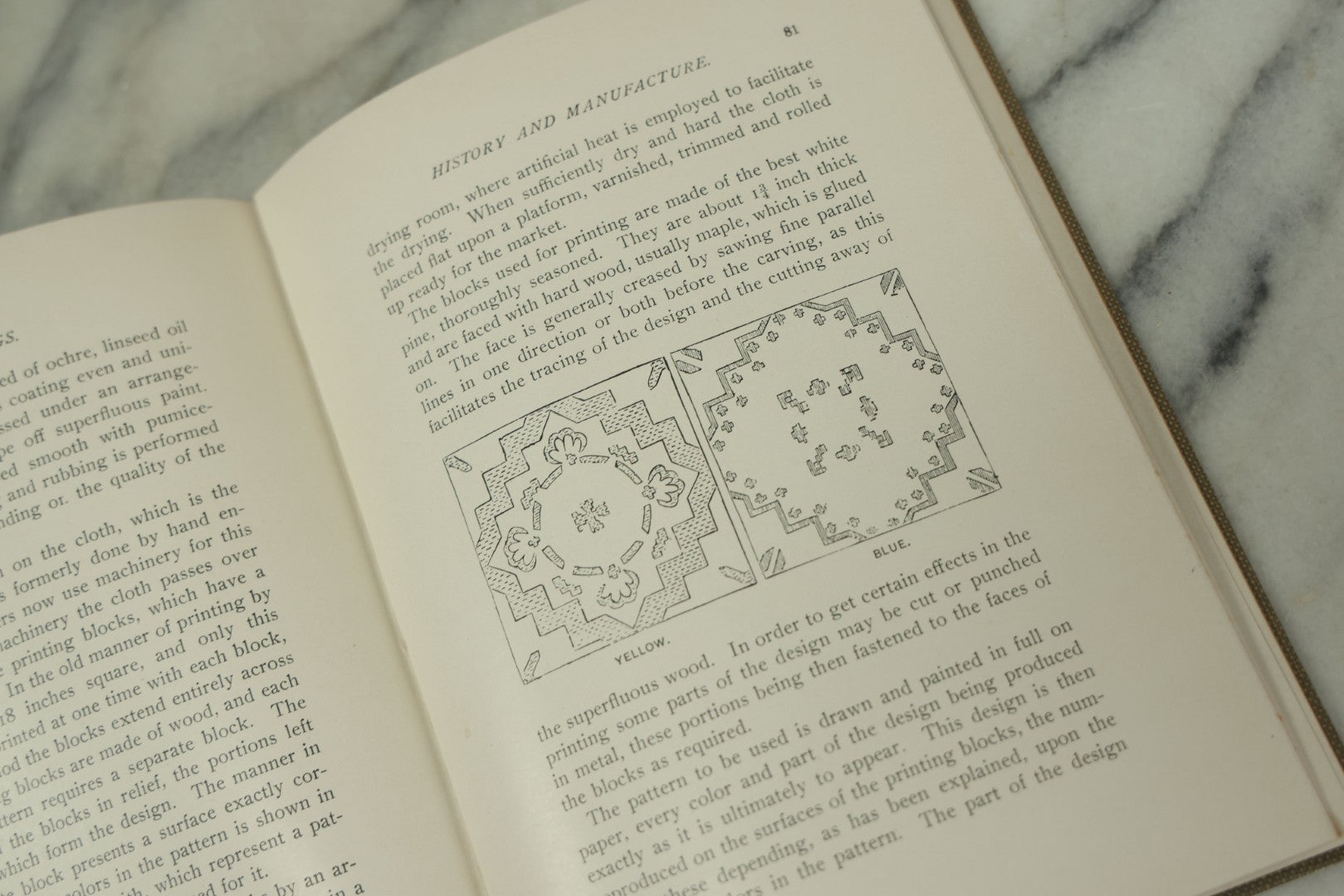 Lot 129 - "History And Manufacture Of Floor Coverings" Antique Book Copyright 1899 By Review Publishing Co., New York, Trade Book, Illustrated