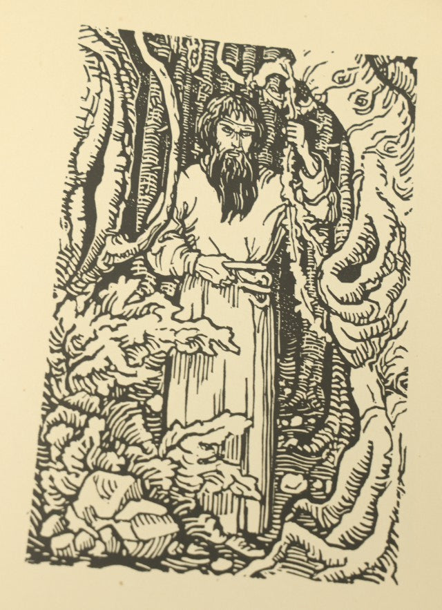 Lot 093 - Vintage Art Booklet Of The Woodcuts Of German Artist Karl Thylmann, Published By Furche-Verlag, Berlin, 20th Century