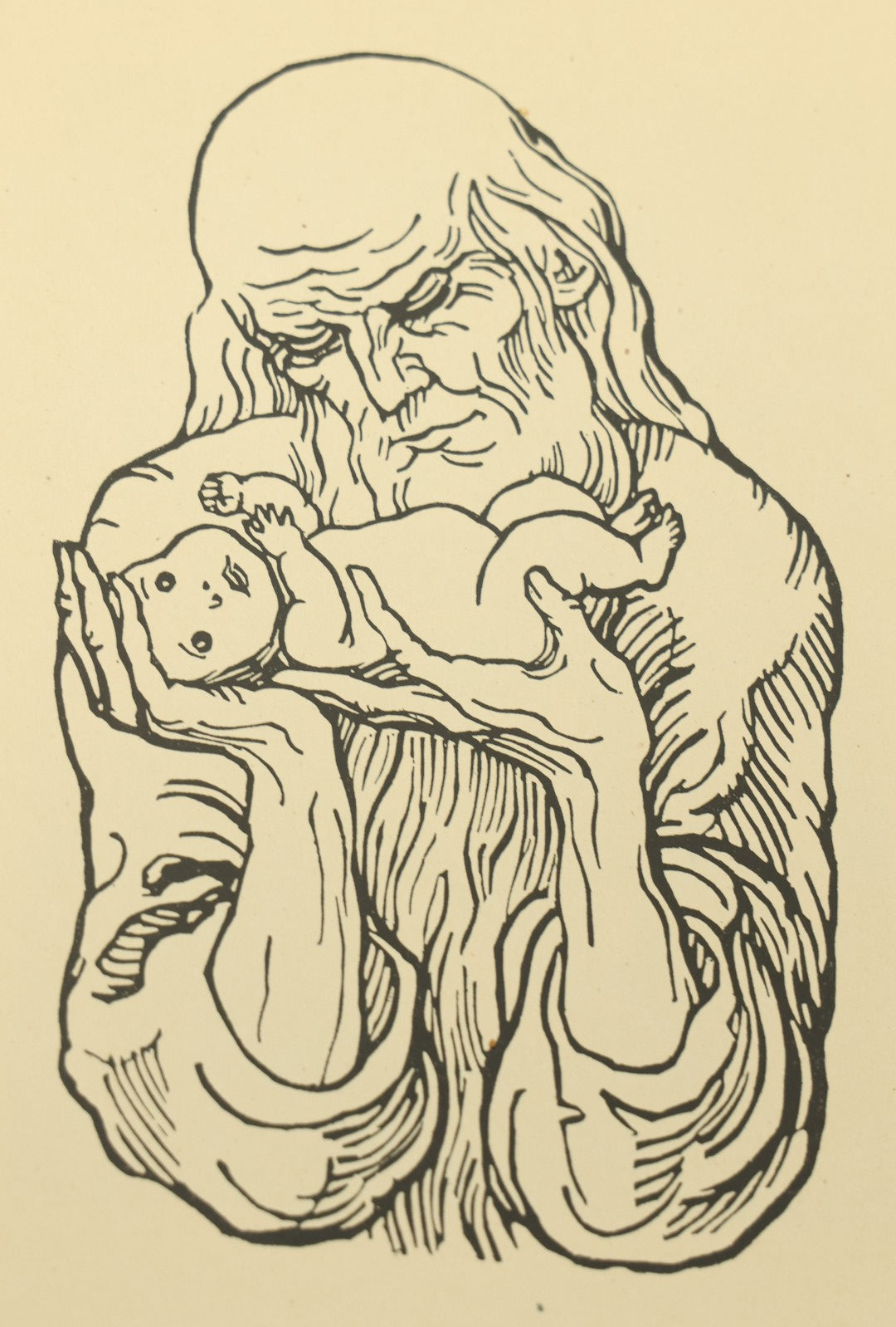 Lot 093 - Vintage Art Booklet Of The Woodcuts Of German Artist Karl Thylmann, Published By Furche-Verlag, Berlin, 20th Century