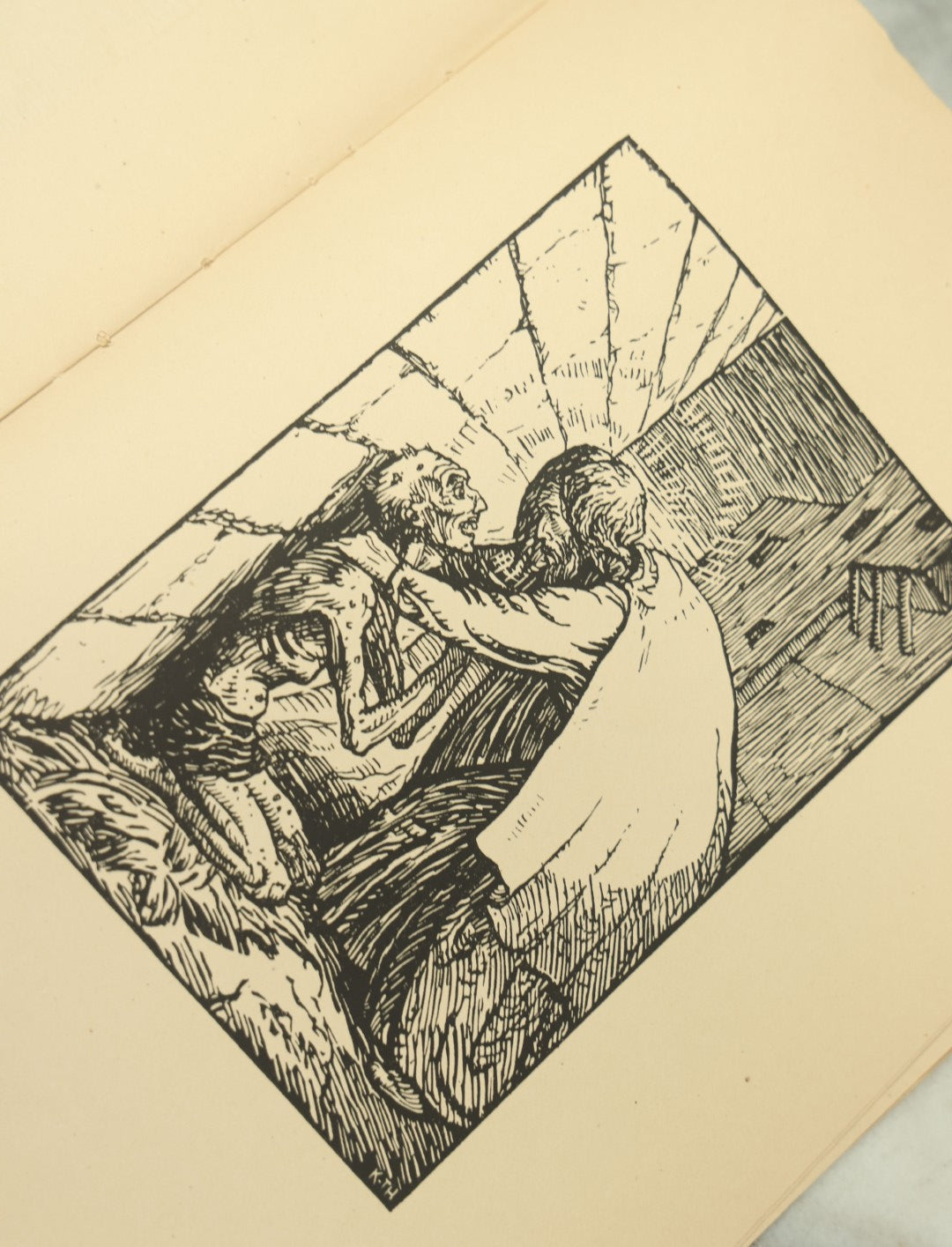 Lot 093 - Vintage Art Booklet Of The Woodcuts Of German Artist Karl Thylmann, Published By Furche-Verlag, Berlin, 20th Century
