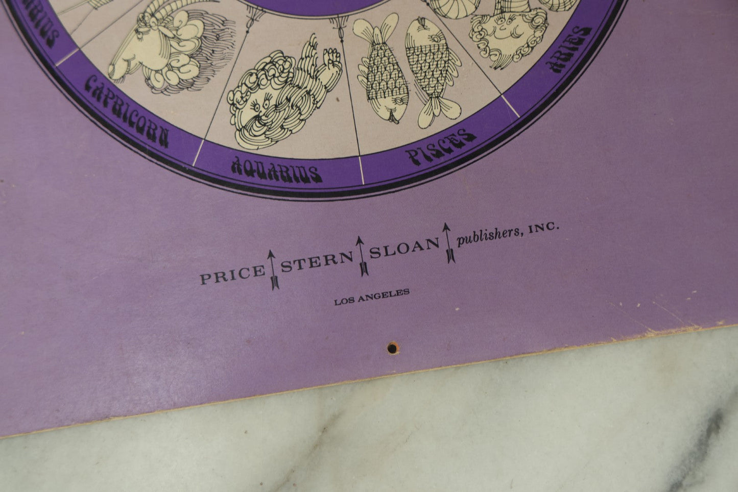 Lot 104 - The Unofficial Horoscope 1967 Calendar, Fully Expurgated And Unauthorized, Vintage Calendar, Copyright 1966 By Jim Critchfield And Jerry Hopkins, Illustrated By Frank Page, Published By Price/Stern/Sloan Publishers Inc.
