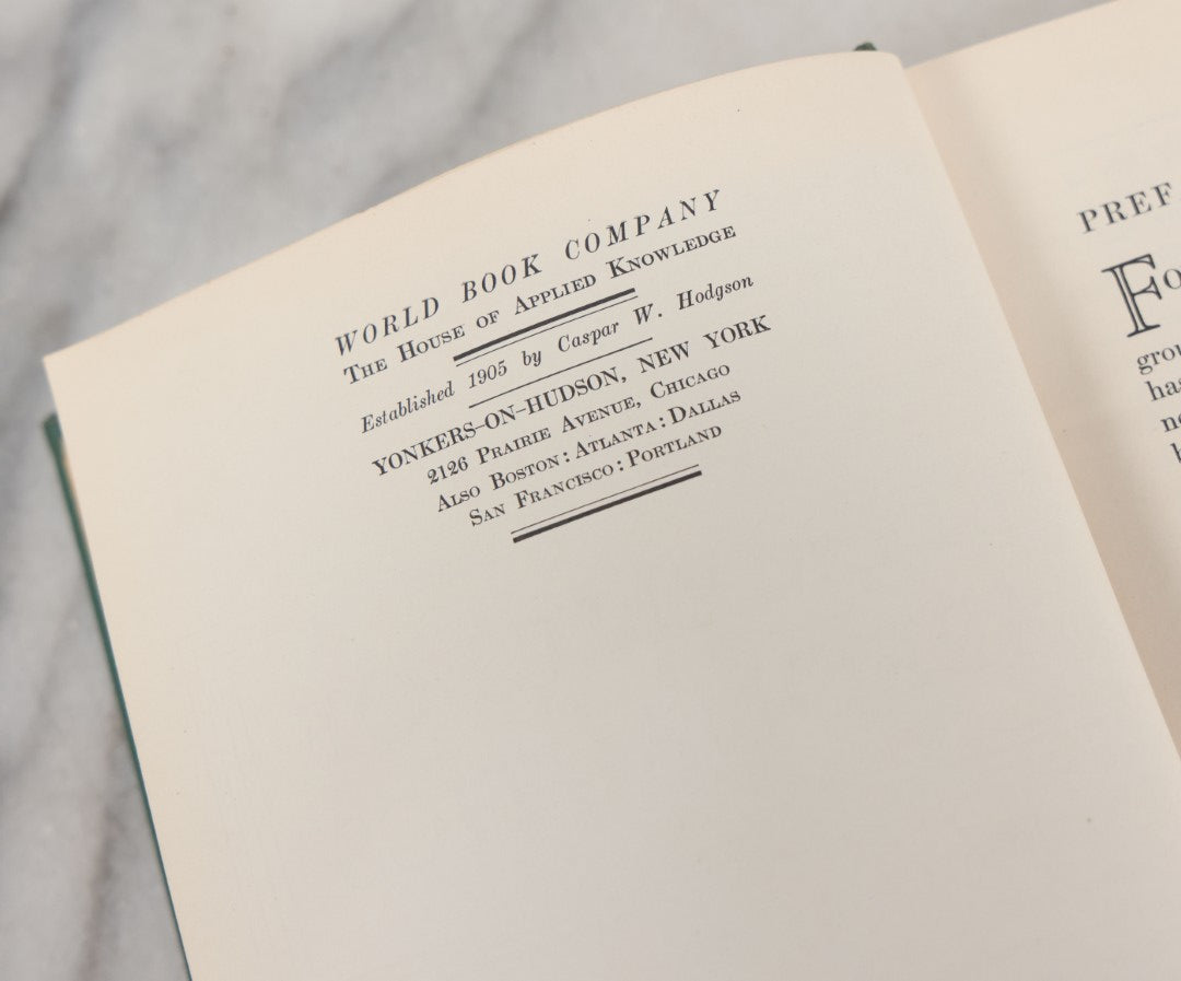 Lot 111 - "Elements Of Aeronautics" Vintage Book On Flight, Aircraft, By Francis Pope, And Arthur S. Otis, World Book Company Publishers, New York 1941