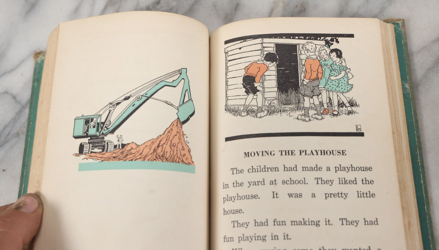 Lot 115 - Pair Of Vintage Children's "Pathways In Science" Books Including "We Look About Us" And "Our Wide, Wide World" By Gerald S. Craig Et. Al., Illustrated, 1930s