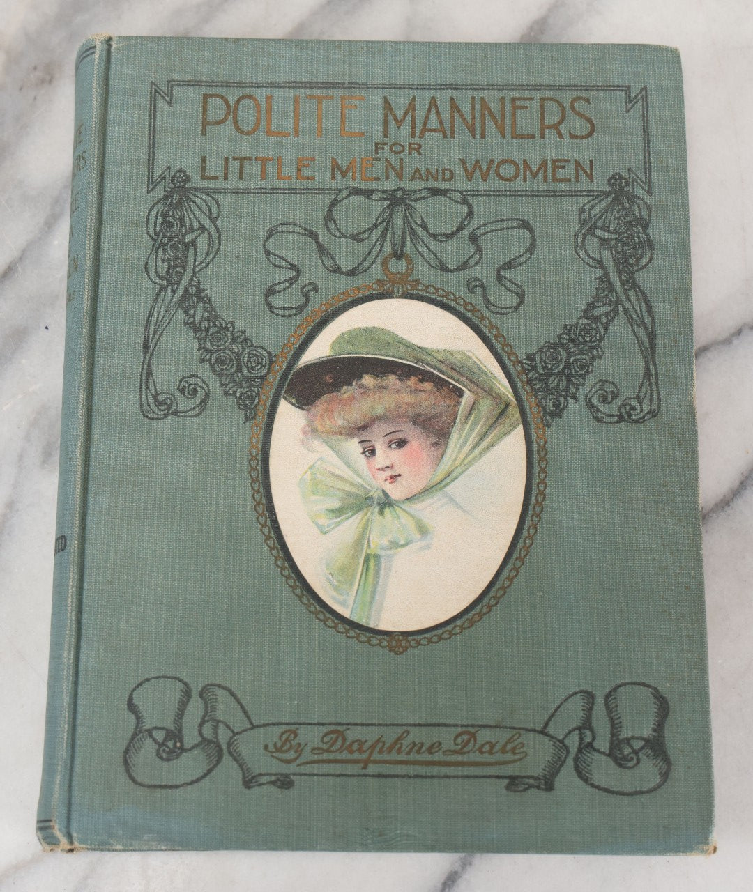 Lot 116 - "Polite Manner For Little Men And Women" Antique Book Edited By Daphne Dale, Manual For Conduct For Children, Copyright 1911, Illustrated