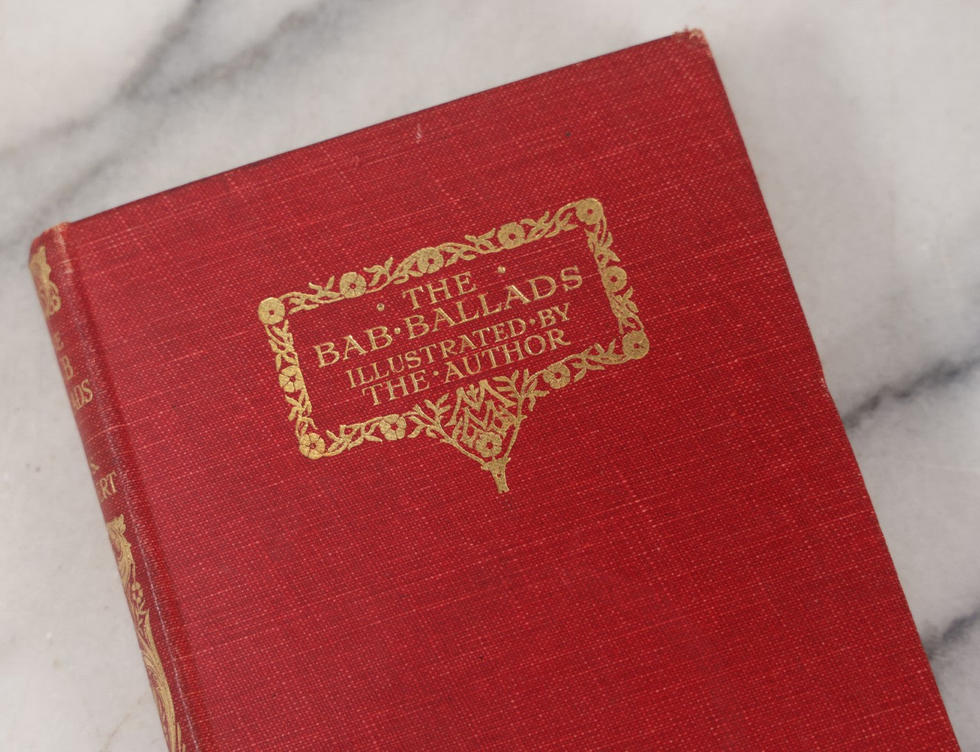 Lot 117 - "The Bab Ballads" Antique Poetry Book By W.S. Gilbert With Illustrations By The Author, Macmillan And Co., Limited Publishers, London, 1925