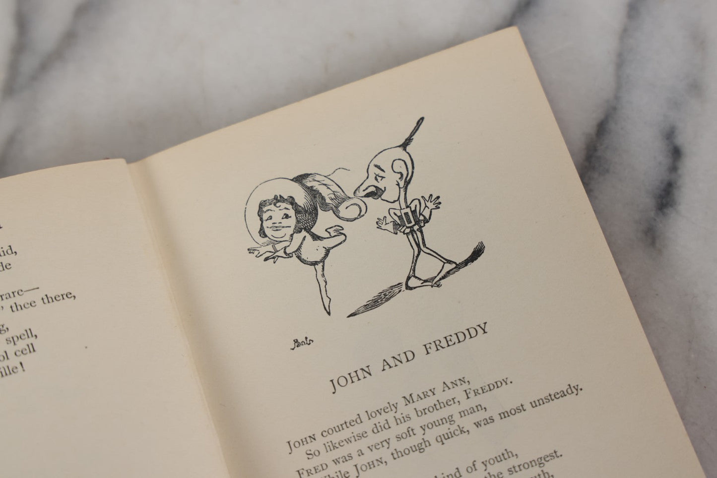 Lot 117 - "The Bab Ballads" Antique Poetry Book By W.S. Gilbert With Illustrations By The Author, Macmillan And Co., Limited Publishers, London, 1925