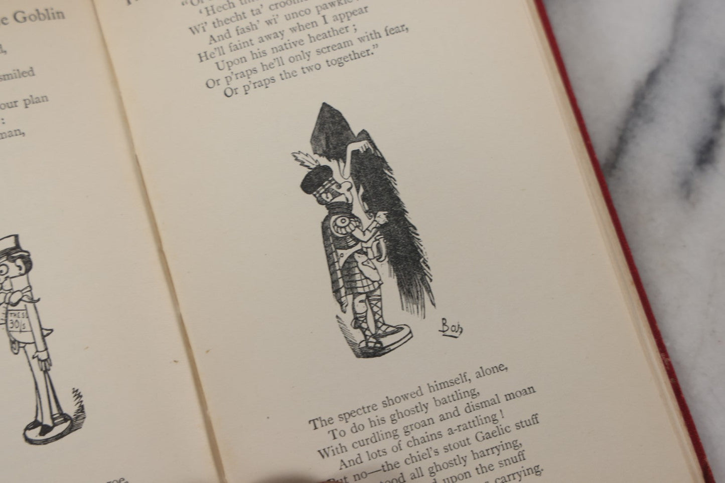 Lot 117 - "The Bab Ballads" Antique Poetry Book By W.S. Gilbert With Illustrations By The Author, Macmillan And Co., Limited Publishers, London, 1925