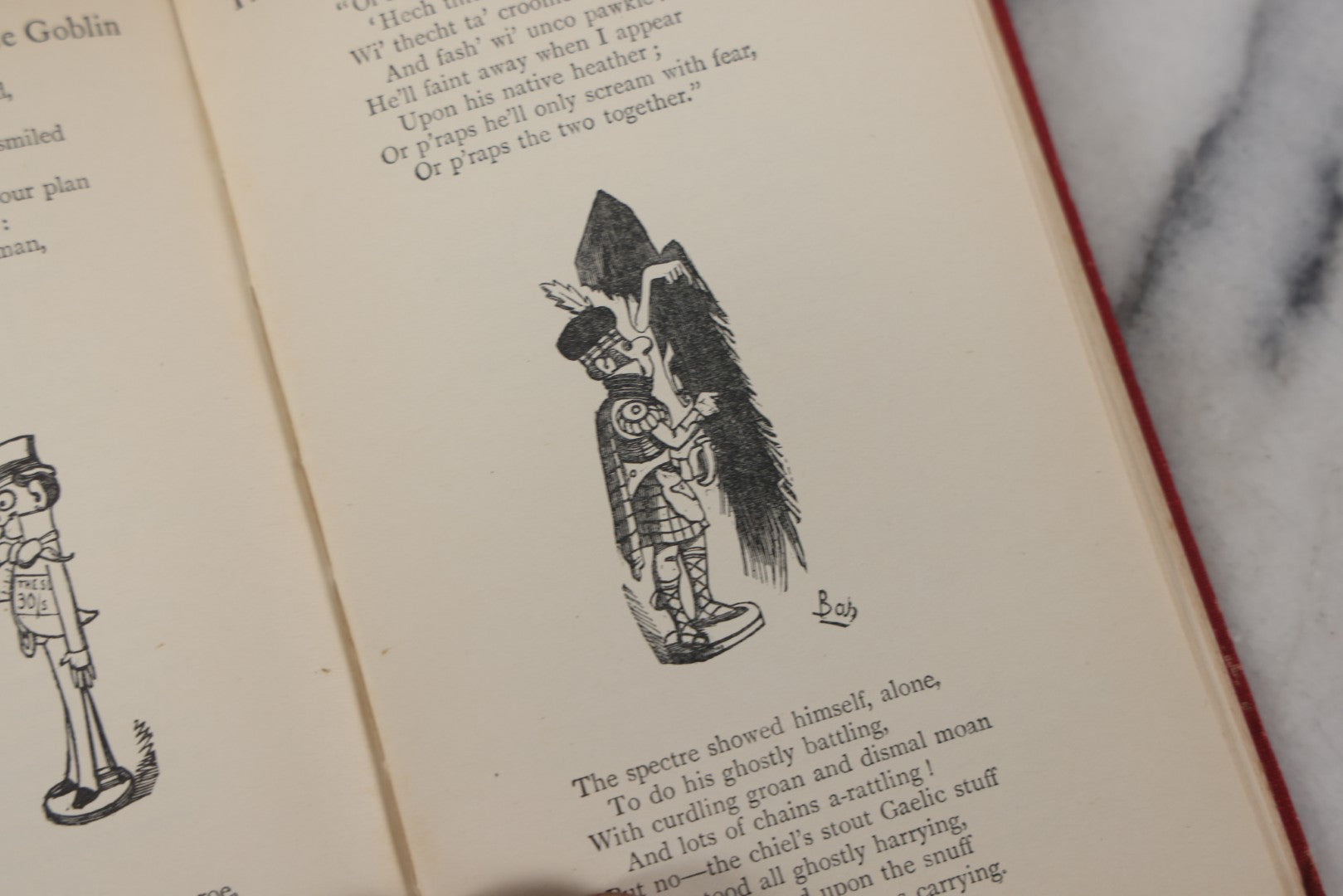 Lot 117 - "The Bab Ballads" Antique Poetry Book By W.S. Gilbert With Illustrations By The Author, Macmillan And Co., Limited Publishers, London, 1925