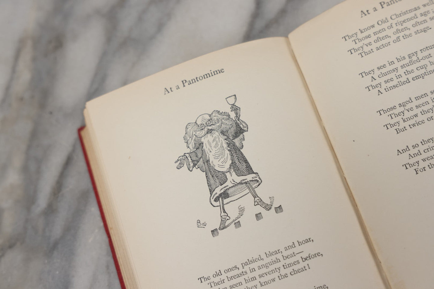 Lot 117 - "The Bab Ballads" Antique Poetry Book By W.S. Gilbert With Illustrations By The Author, Macmillan And Co., Limited Publishers, London, 1925